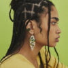 Snake mostacillas earring - Image 2